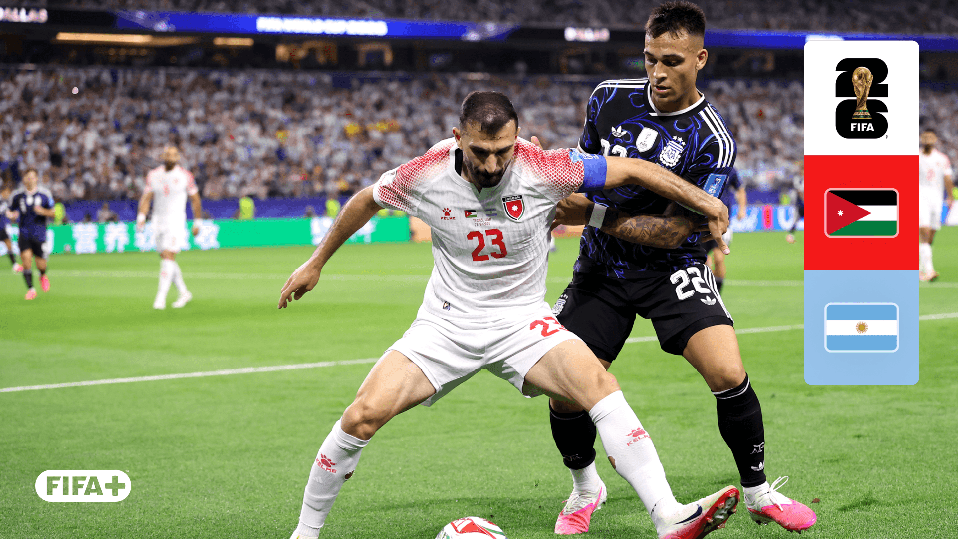 Jordan vs. Argentina | DAZN FK