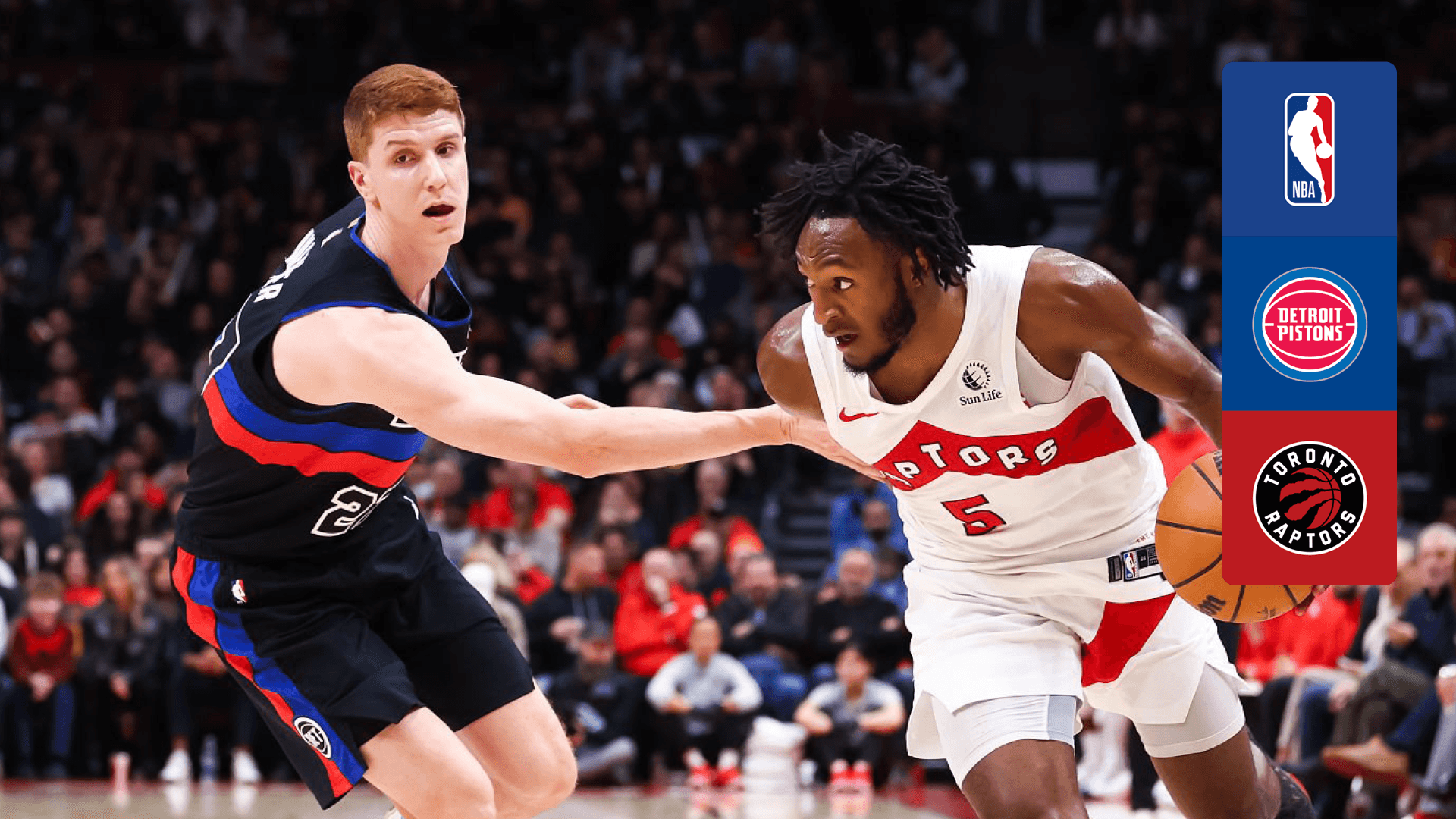 Watch Detroit Pistons @ Toronto Raptors Live Stream Online | DAZN ES