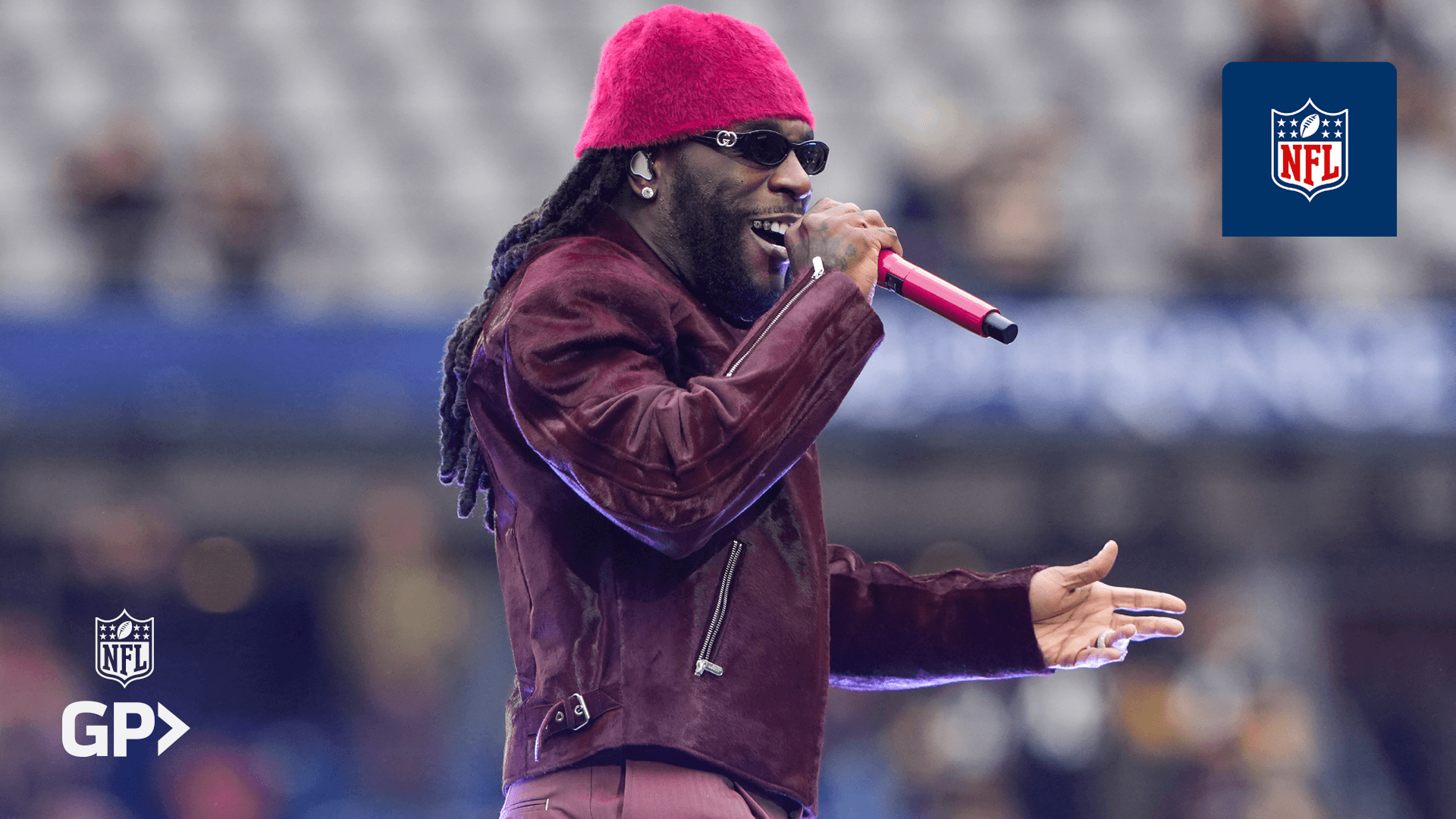 Watch Burna Boy | Paris Halftime Show Live Stream Online | DAZN GB