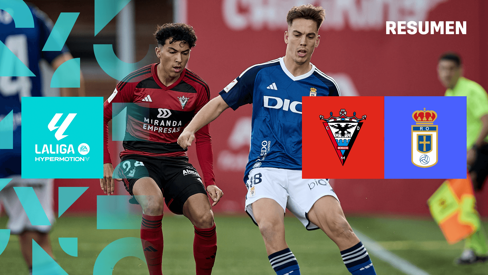 Ver CD Mirandés - Real Oviedo (Resumen) Online en Directo | DAZN ES