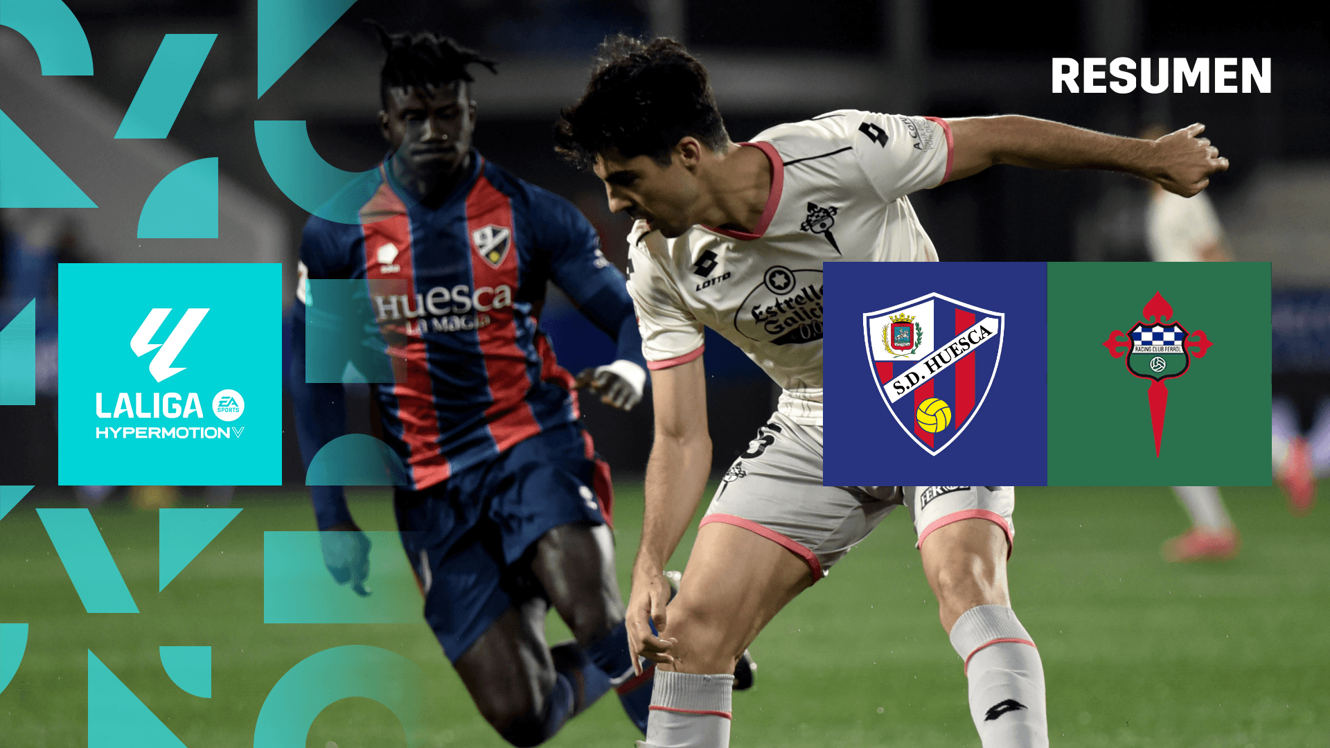 Ver SD Huesca - Racing Club de Ferrol (Resumen) Online en Directo | DAZN ES