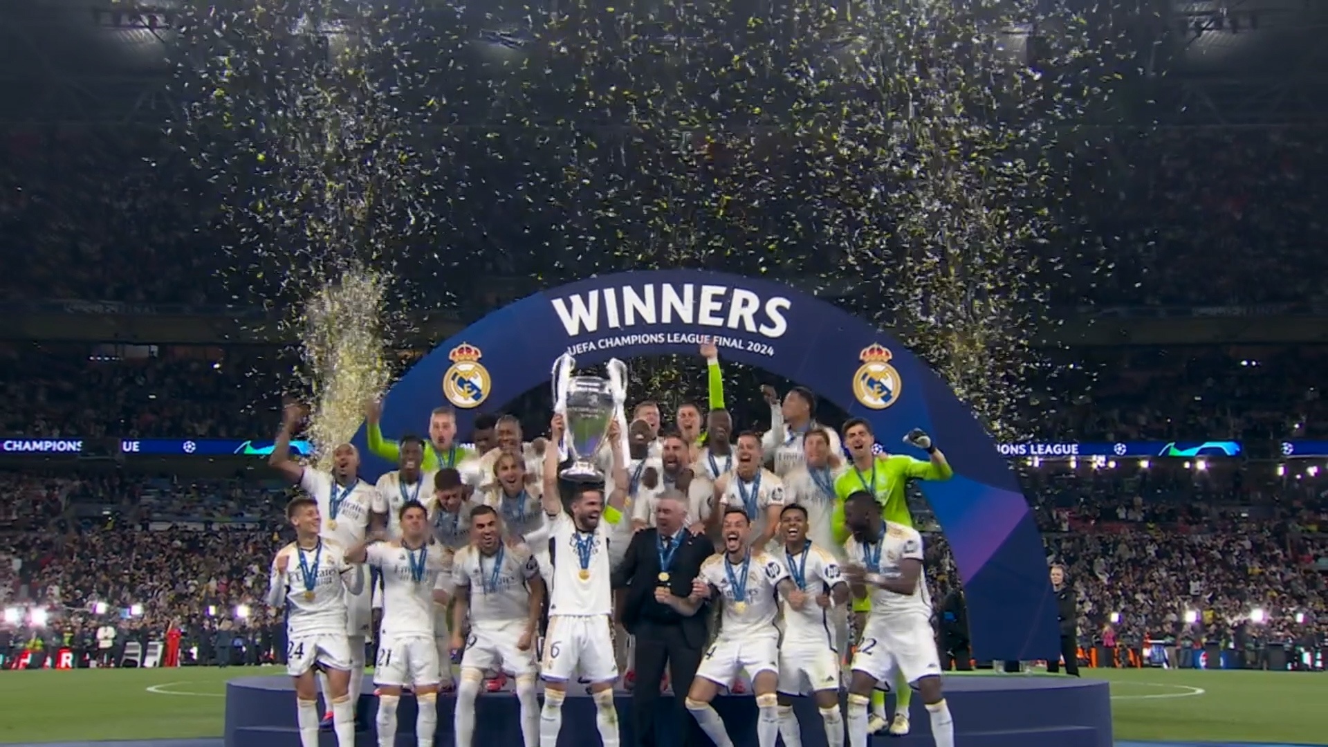 O Real MadridESP é campeão da Champions League pela 15ª vez, Descubra a emoção do jogo com