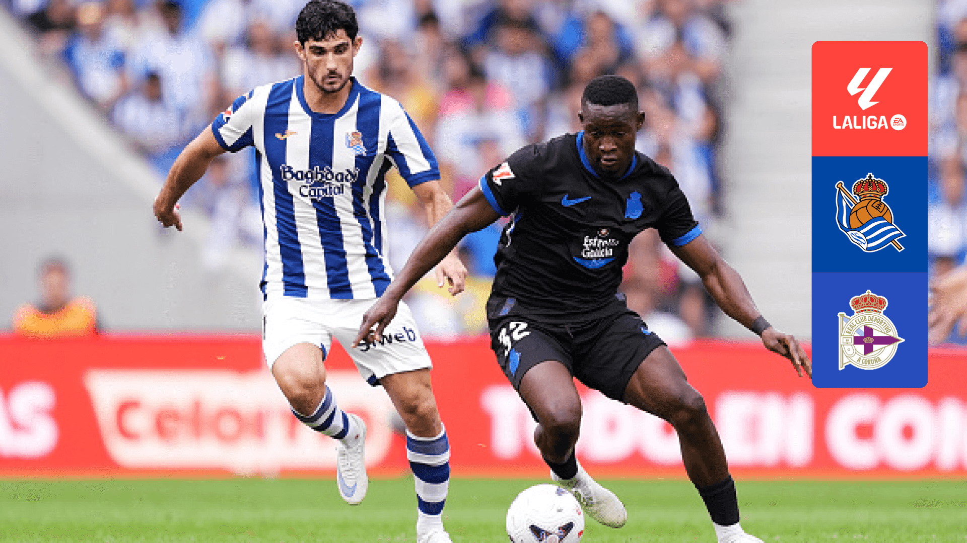Watch Real Sociedad vs. RC Deportivo Highlights Online | DAZN GS