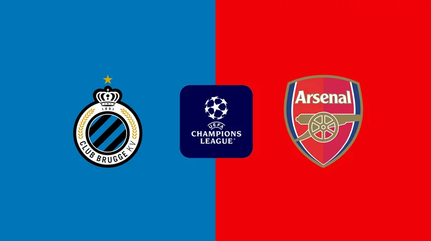 Club Brugge KV vs Arsenal