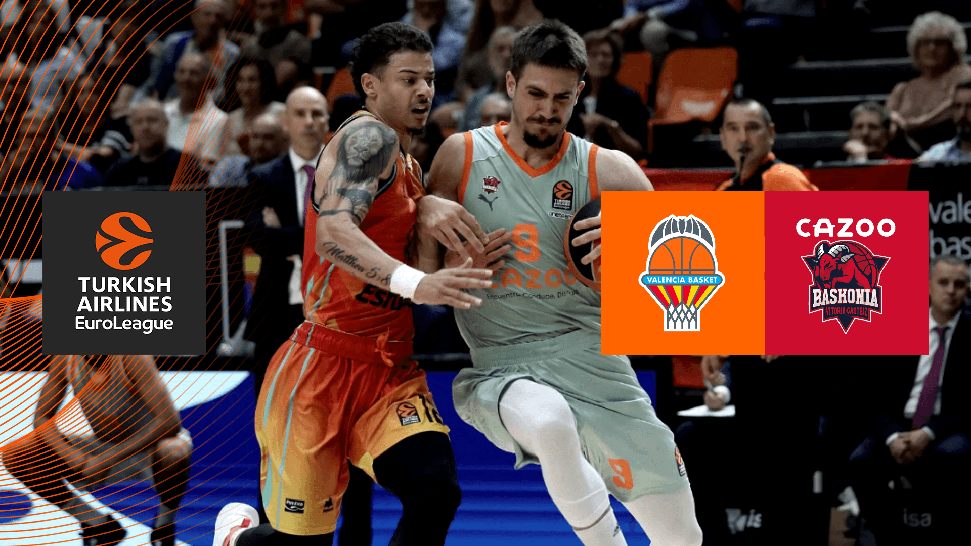 Ver Valencia Basket Cazoo Baskonia VitoriaGasteiz Online en Directo DAZN ES