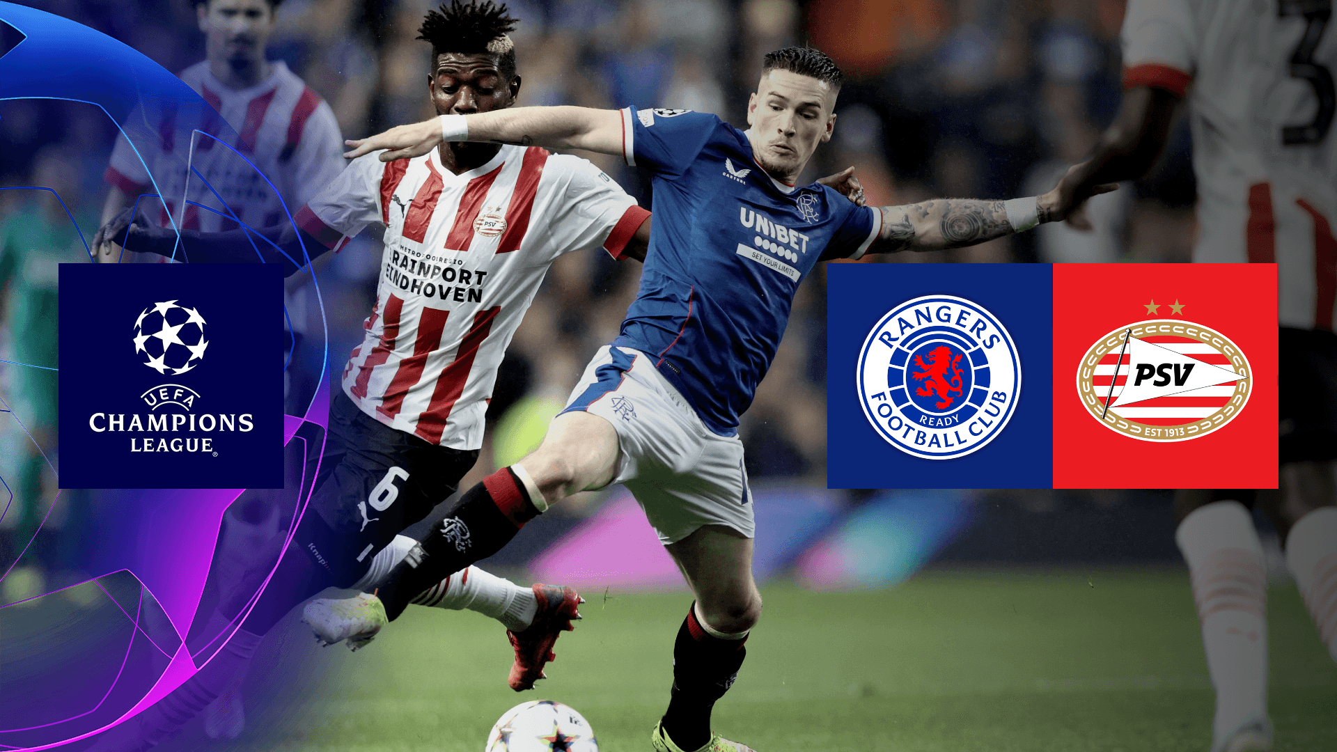 Watch Rangers v PSV Live Stream DAZN DE