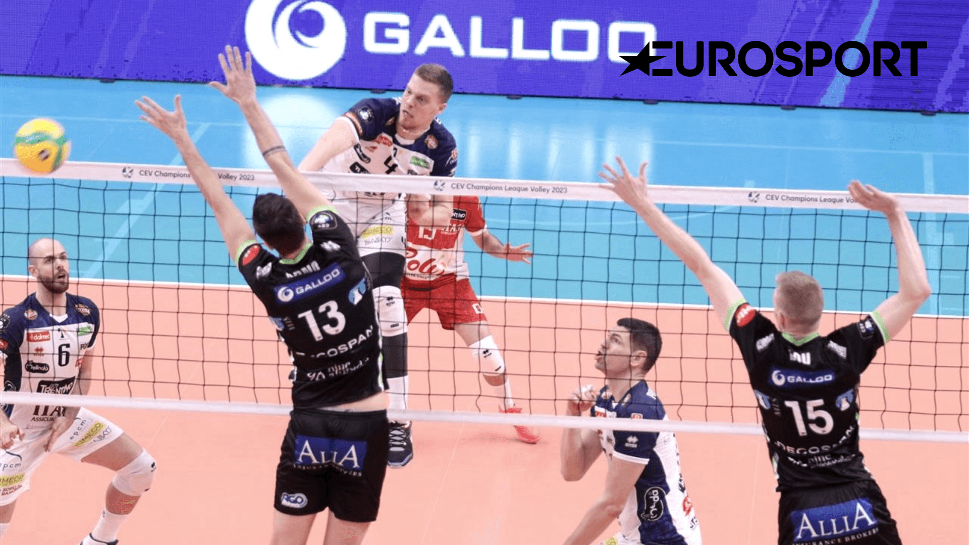 Decospan Volley Team Menen Itas Trentino in Diretta Streaming DAZN IT