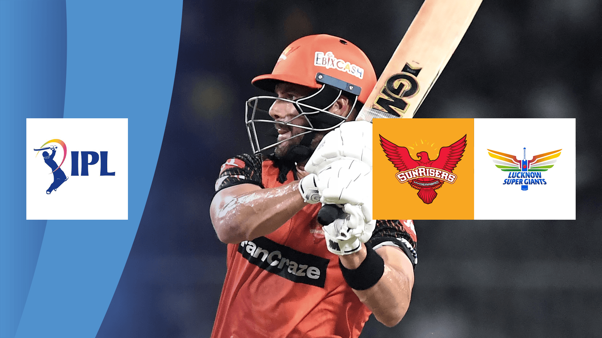 Watch Sunrisers Hyderabad vs. Lucknow Super Giants Live Stream DAZN NR