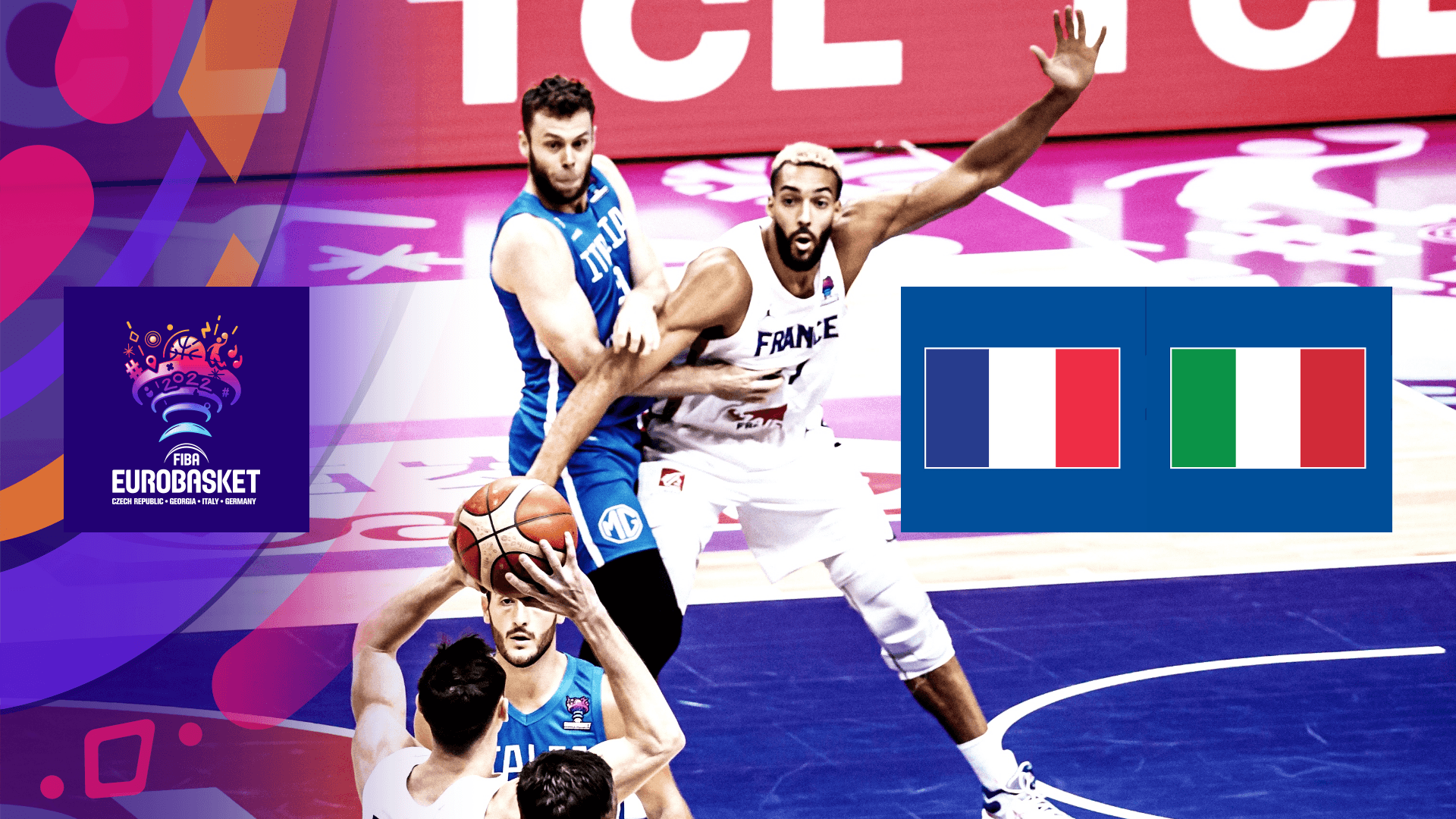 フランス Vs イタリア 準々決勝 ルディー ゴベアほか をライブ 中継 Dazn Jp