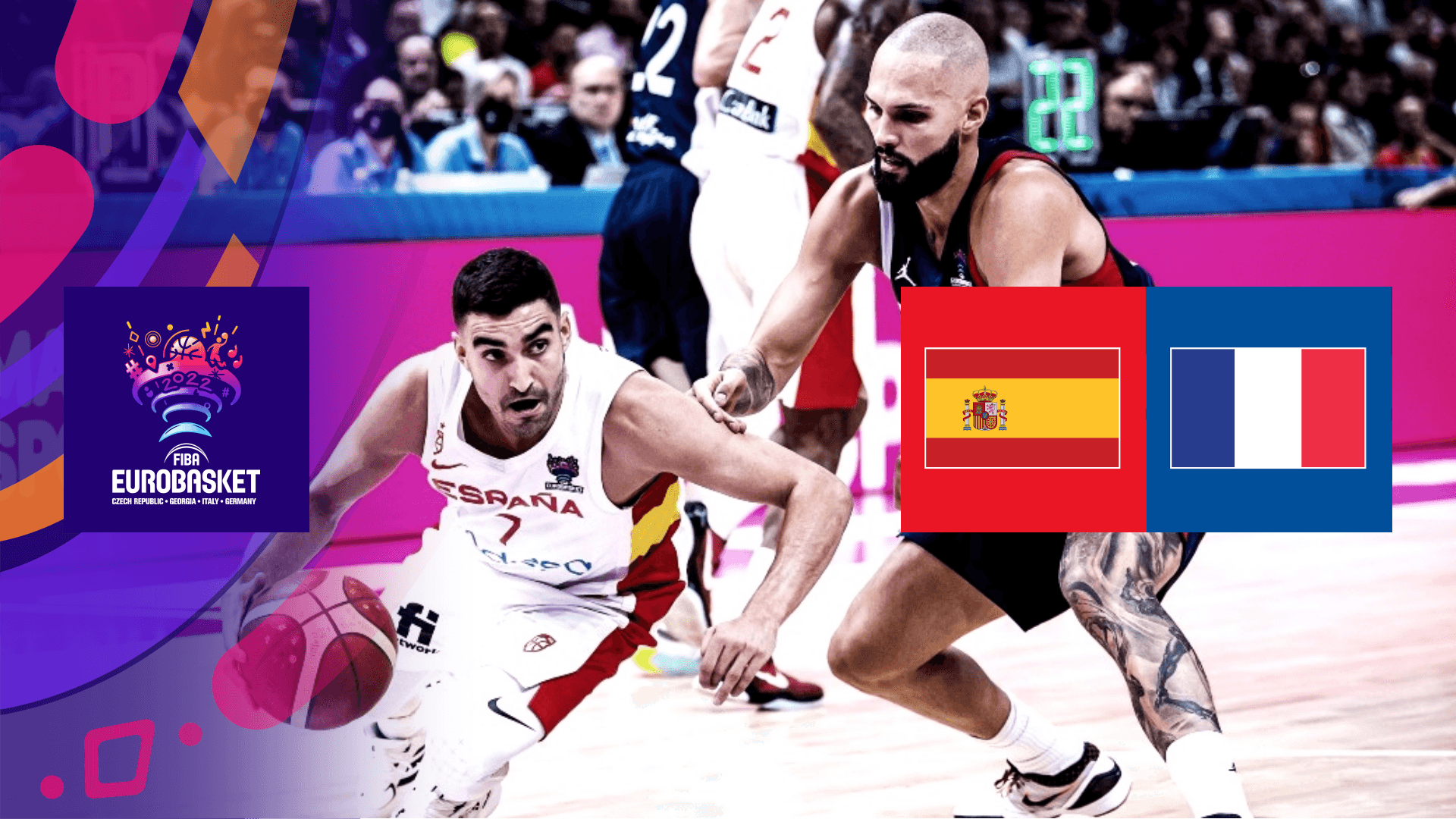 スペイン Vs フランス 決勝 ルディー ゴベアほか をライブ 中継 Dazn Jp