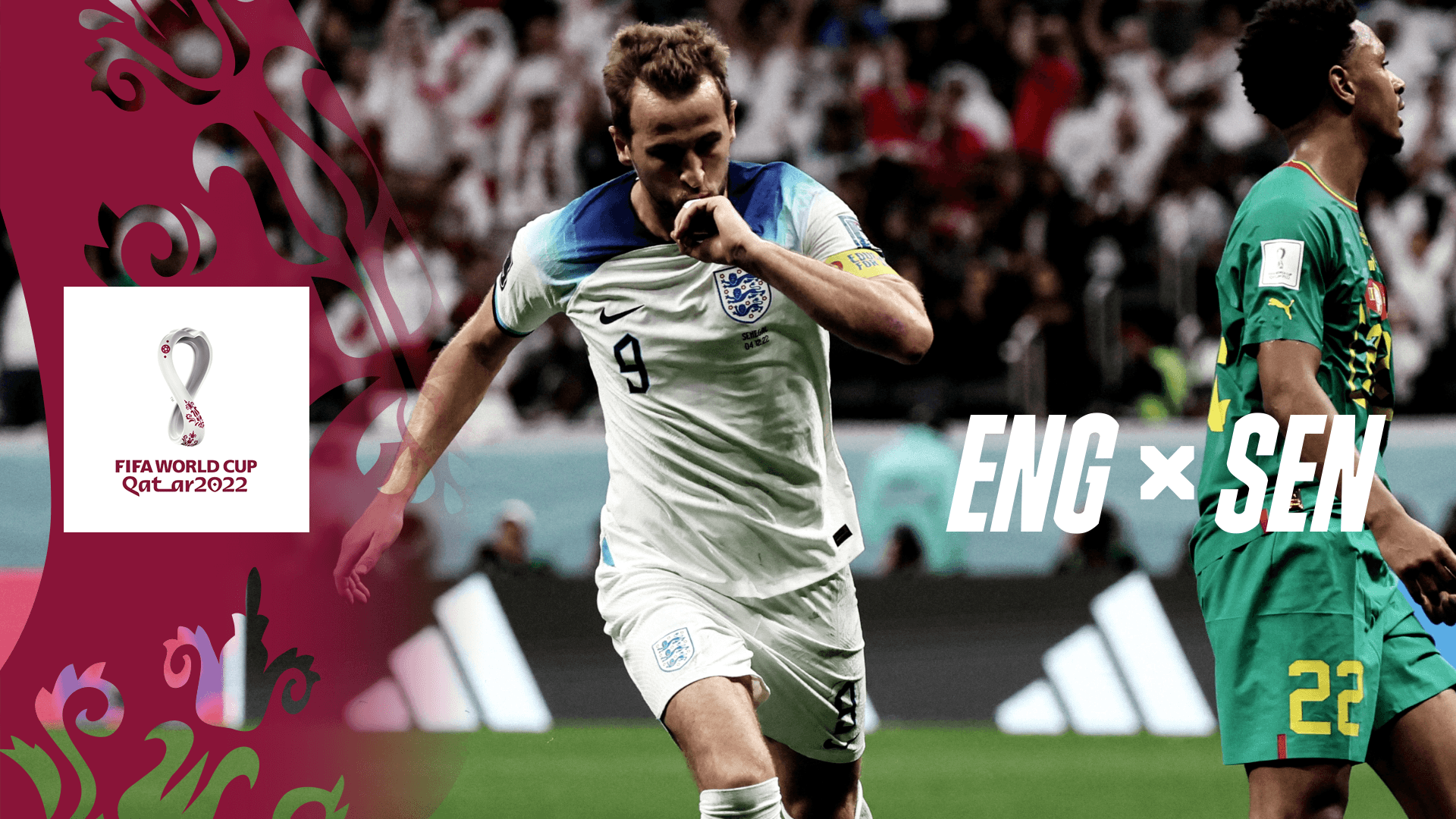 イングランド Vs セネガル ラウンド16 を配信 Dazn Jp