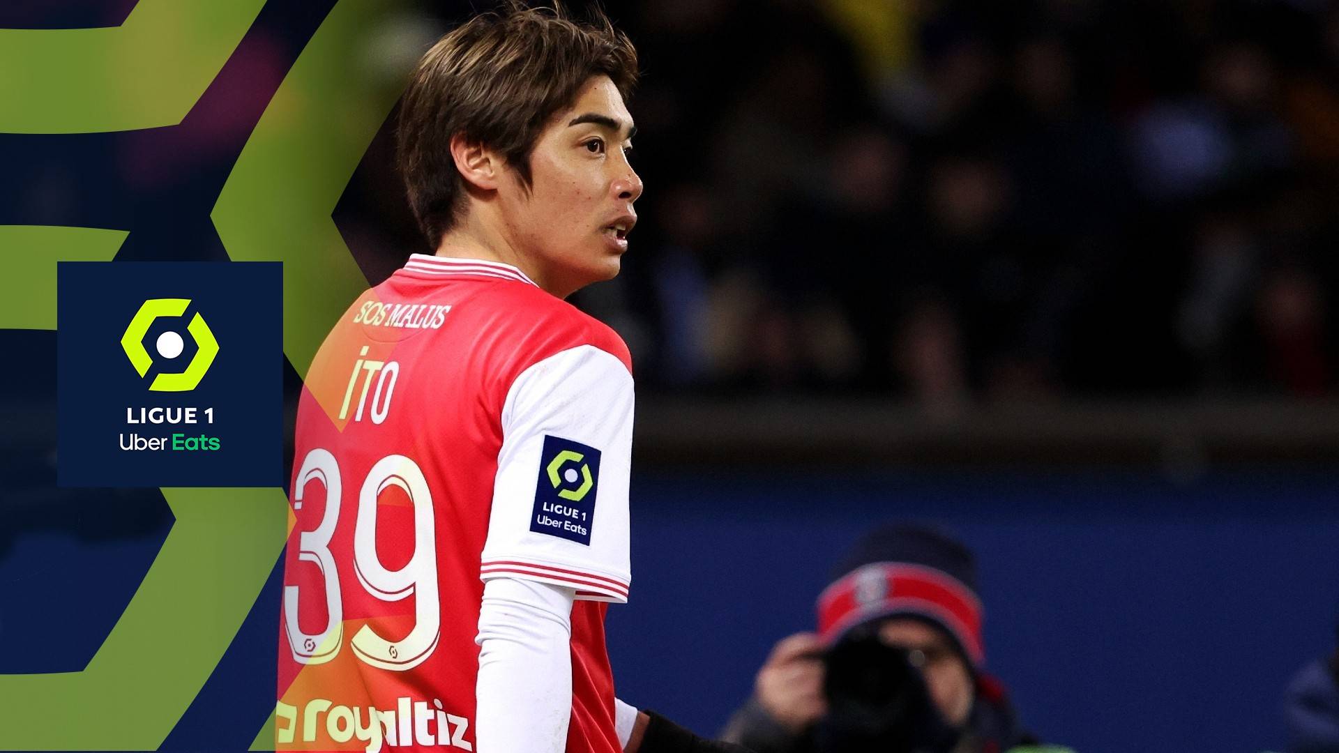 公式プロモーション スタッド ランス 伊東純也 ３９番 ＨＯＭＥ ホーム