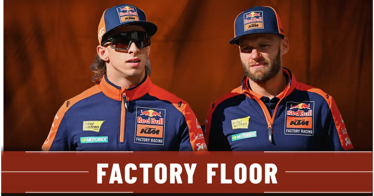 MotoGP KTM Factory Floor