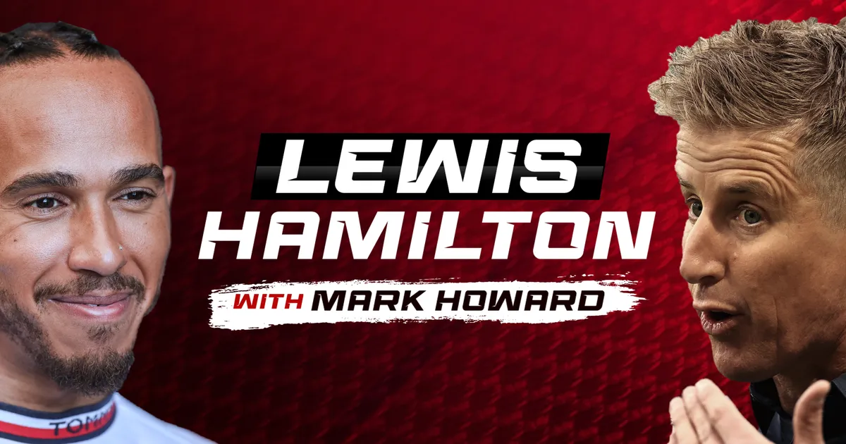 Lewis Hamilton with Mark Howard